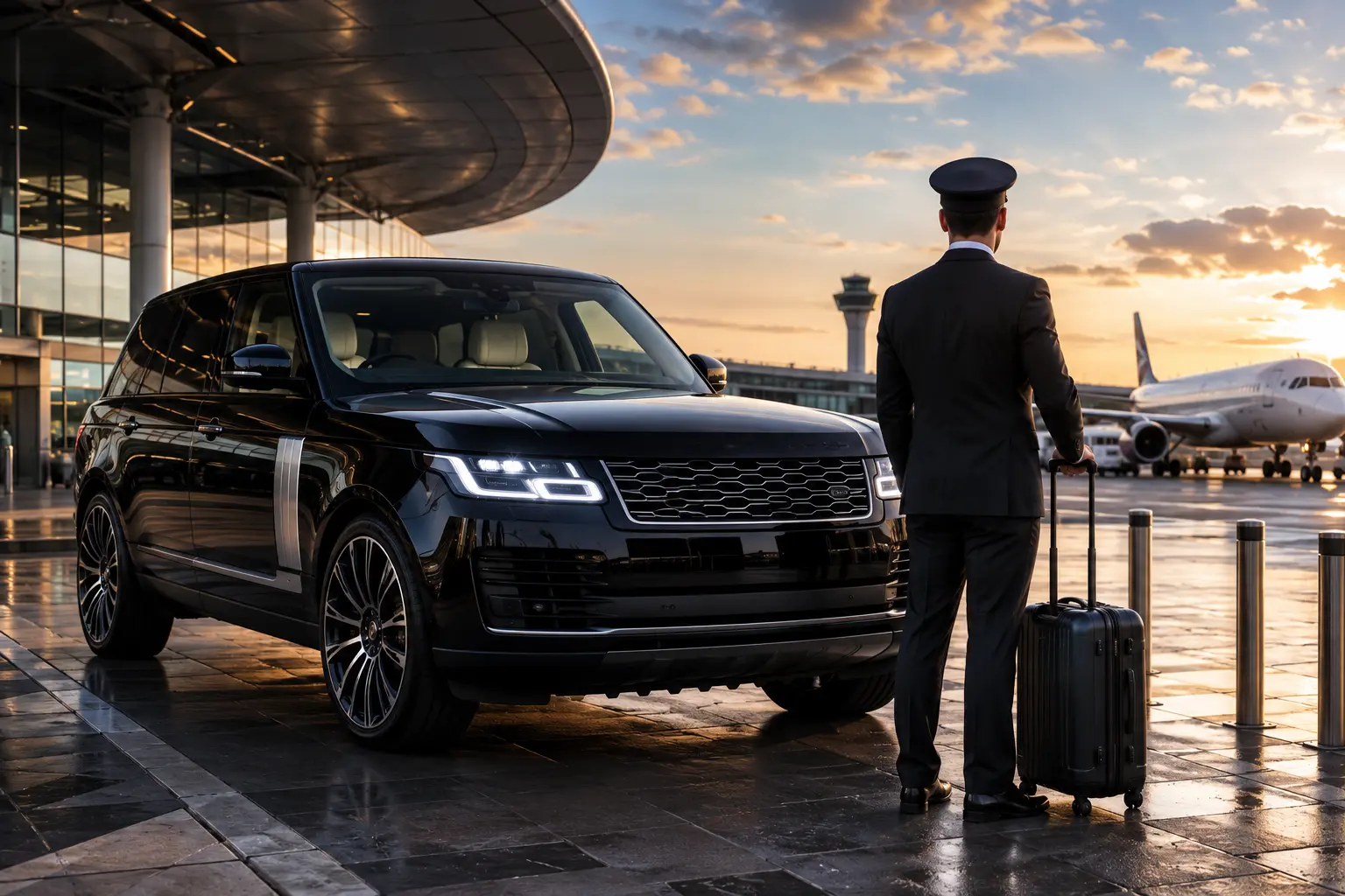 Range Rover Chauffeur for Airport Transfers